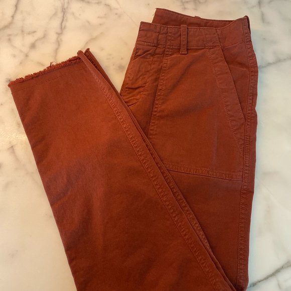 Nili Lotan Jenna Cargo Pants | SIZE 2 | Rust/Maple - Picture 8 of 8